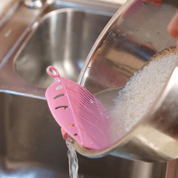 Leaf Noodle and Rice Strainer